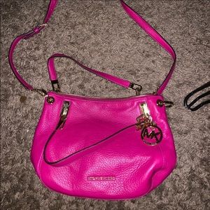 Michael Kors Hot Pink Crossbody